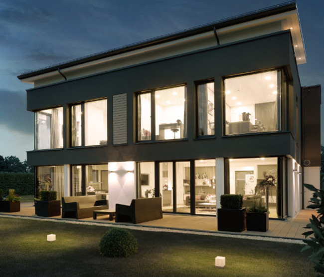 Concept Wuppertal bei Nacht
